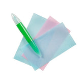 Fun Works Edible Paper Notepad w/ Candy Gel Pen | 24 Sheets Simple Showcase